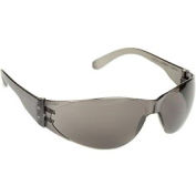 Checklite Safety Glasses, Smoke Frame, Gray Lens, 1 Pair