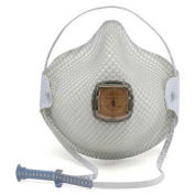 Moldex 2700 Series N95 Particulate Respirators with HandyStrap & Ventex Valve, 10/Box