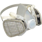 3M™ Half Facepiece Disposable Respirator Assembly, Medium