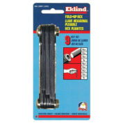 Eklind 5/64-1/4" 9Pc. Ball End Fold Up SAE Hex Key Set
