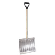 Union Tools® 18" Aluminum Blade Combo Snow Shovel W/ Wood D-Grip Handle