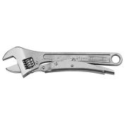 Stanley Locking Adjustable Wrench, 10" Long, 85-610