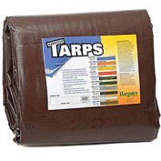 Super Heavy Duty Brown Tarp 8 OZ., 40'x60'