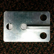 Global Industrial Pallet Rack Shim, Galvanized Steel, 3"L x 4-1/2"W