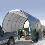 SolarGuard Freestanding Building on Wheels, 14'W x 14'H x 24'L, Gray