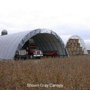 Econoline Storage Building, 30'W x 15'H x 30'L, Freestanding,  Green