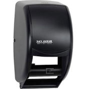 San Jamar Classic Duett Standard Tissue Dispenser, Black