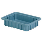LEWISBins Divider Box, 10-13/16" x 8-5/16" x 2-1/2", Light Blue - Pkg Qty 24