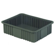 LEWISBins NDC3060 Divider Box 22-3/8" x 17-3/8" x 6", Red