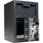 SentrySafe Front Loading Depository Safe, 0.94 Cu. Ft. Capacity, Black