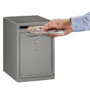 SentrySafe Under Counter Drop Slot Safe, 0.39 Cu. Ft. Capacity, Gray