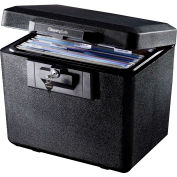 SentrySafe Fire-Safe Security File with Key Lock, 0.6 Cu. Ft. Capacity, Black