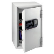 SentrySafe Commercial Electronic Fire Safe®, 20-1/2"W x 22"D x 34-1/2"H, Light Gray