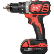 Milwaukee M18 1/2" Cordless Compact Drill/Driver Kit, 2606-22CT