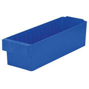 Akro-Mils Dividable Akrodrawer, 17-5/8"W x 5-9/16"D x 4-5/8"H, Blue