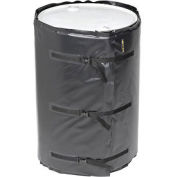 Powerblanket® Insulated Drum Heater, 55 Gal Cap 145°F Adjust