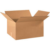 22" x 16" x 10" Cardboard Corrugated Boxes - Pkg Qty 20