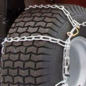Maxtrac Snow Blower/Garden Tractor Tire Chains, 4 Link Spacing, Steel, Pair - Pkg Qty 3