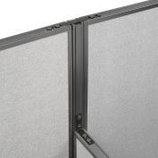 Global Industrial Three Way High Low Kit For Two 64" High Panel