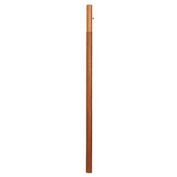 Bar Height Natural Wood Bottom Pole