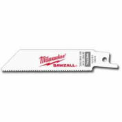 Milwaukee 6" 14 TPI SAWZALL Blade (5 Pack), 48-00-5182