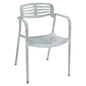 Aero Outdoor Aluminum Chair With Arms - Pkg Qty 4