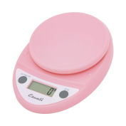 Escali Primo Digital Kitchen Scale, 11lb x 0.1oz/5000g x 1g, Pink, P115SP