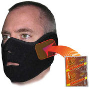 Heat Factory Heated Face Mask, Black - Pkg Qty 12