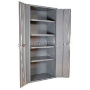 Durham Heavy Duty Storage Cabinet 3953-4S-95 - 4-Shelf Bi-Folding Door 36"W x 24"D x 84'H