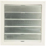 Cool Attic CX2121UPS Automatic Gable Shutters 23"L x 22'W x 4"H Plastic