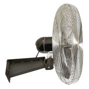 Airmaster 24" Oscillating Wall Mount Fan With Safety Cable Kit 1/3HP
