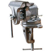 Model 153 3" Jaw Width 2-1/2" Opening 2-5/8" Throat Depth Clamp-On Bench Vise