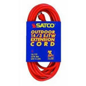 Satco #14/3 Ga. SJTW-3 Orange Outdoor Extension Cord - 50 Ft., 93-5009