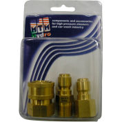 MTM Hydro 24.0548 4200 PSI 3/8" Brass Quick Coupler and Plug Pack
