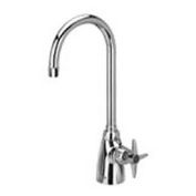Zurn Single Lab Faucet with 5-3/8" Gooseneck and Four Arm Handle - Lead Free, Z825B2-XL
