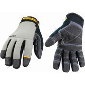 General Utility Gloves, General Utility Plus lined w/ KEVLAR®, Extra Large, Gray, 1 Pair