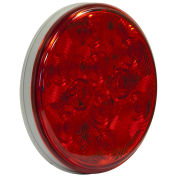 Buyers 5624150 4" Round 10 Led Red Stop-Turn Tail Light