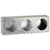 Buyers Triple Round Diamond Thread Aluminum Light Cabinet