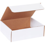 9"x7-1/2"x3" Corrugated Literature Mailer, White