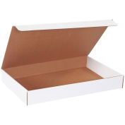 19"x12"x2-1/2" Corrugated Literature Mailer, White