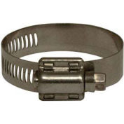 Apache 3-1/8", 5" 301 Stainless Steel Worm Gear Clamp w/ 9/16" Wide Band, 48008518