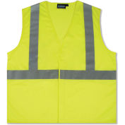 Aware Wear® ANSI Class 2 Economy Mesh Vest, Lime, Size 2XL