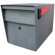 Locking Security Curbside Mailbox, Granite