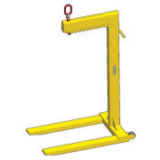 M&W Wheeled Multiple Adjustment Bale Lift Pallet Lifter - 4000 Lb. Cap.