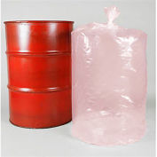 Global Industrial Flexible Round Bottom Antistatic Drum Liners 4 mil 100 Units per Case - Pkg Qty 100