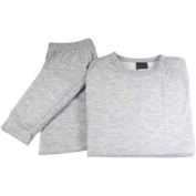 RefrigiWear Thermal Underwear Top, Gray, Medium
