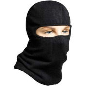 RefrigiWear Fleece Lined Open Hole Mask, Black