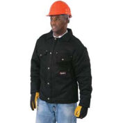 RefrigiWear Utility Jacket Regular, Black, 4XL