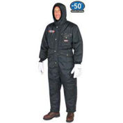 RefrigiWear Iron Tuff Minus 50 Suit Short, Navy, 4XL