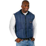 RefrigiWear Cooler Wear Vest Regular, Navy, Medium